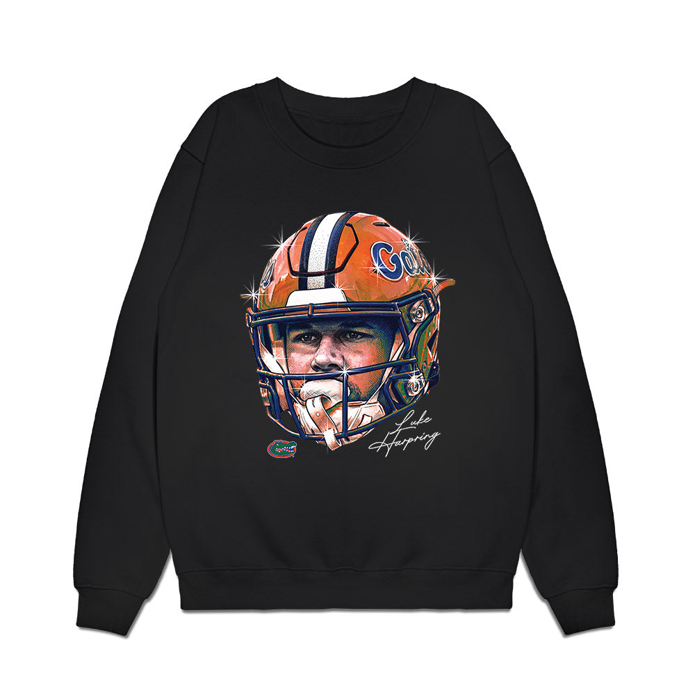 Florida - NCAA Football : Luke Harpring - Game Face Premium Crewneck Sweatshirt-0