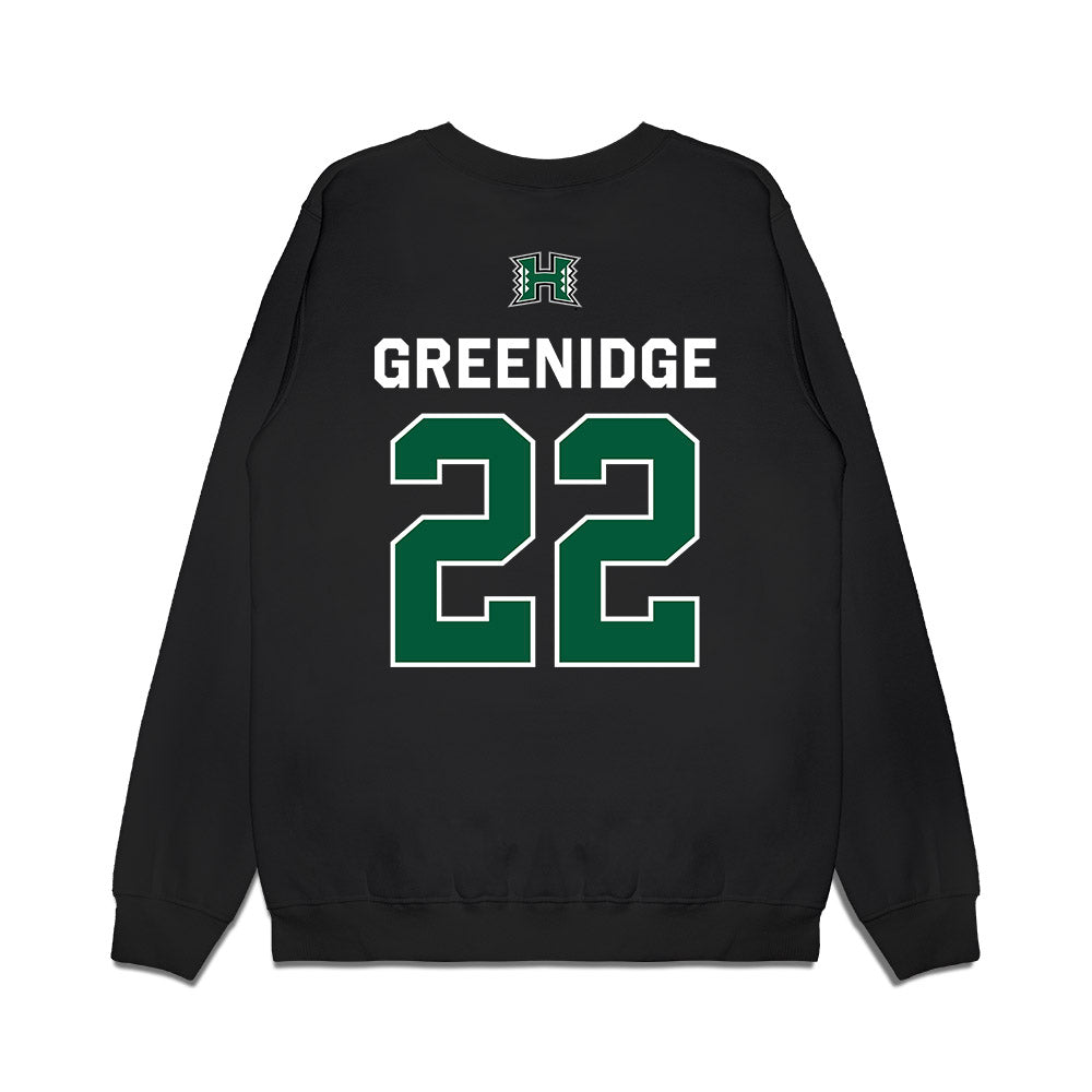 Hawaii - NCAA Men's Volleyball : Quintin Greenidge - 2026 National Champions Premium Crewneck Sweatshirt-1