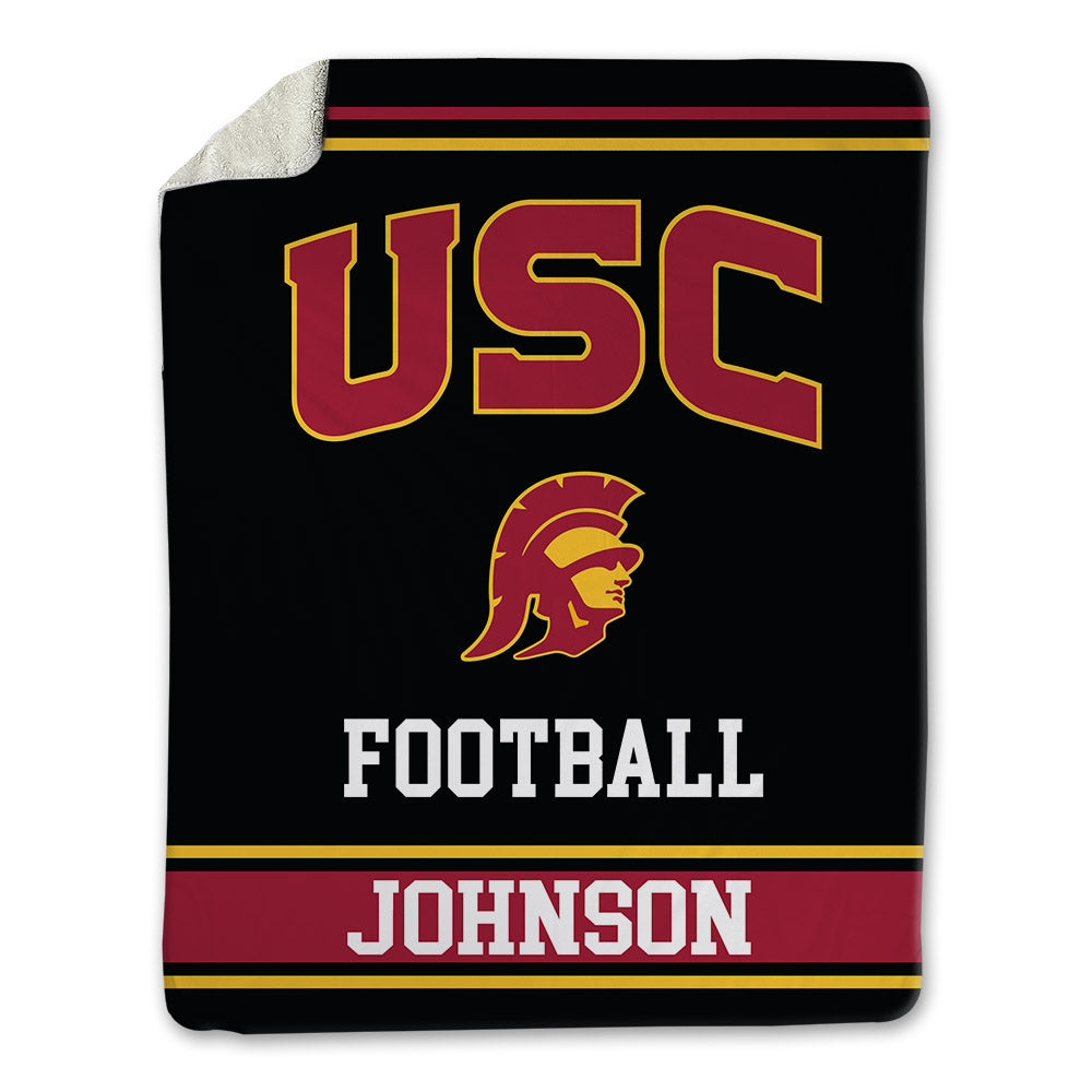 USC - NCAA Football : Chasen Johnson - Blanket-0