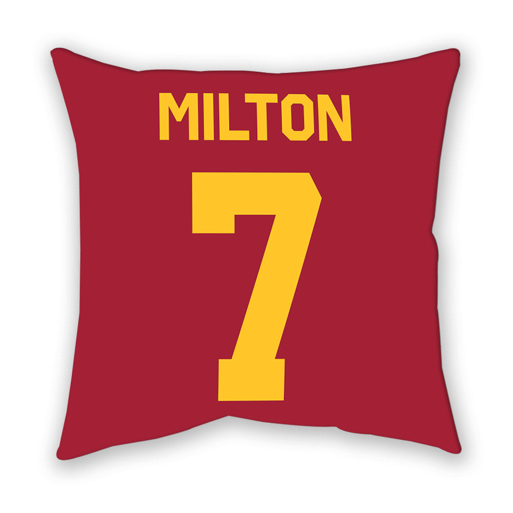 USC - NCAA Women's Basketball : Yakiya Milton - Pillow-1