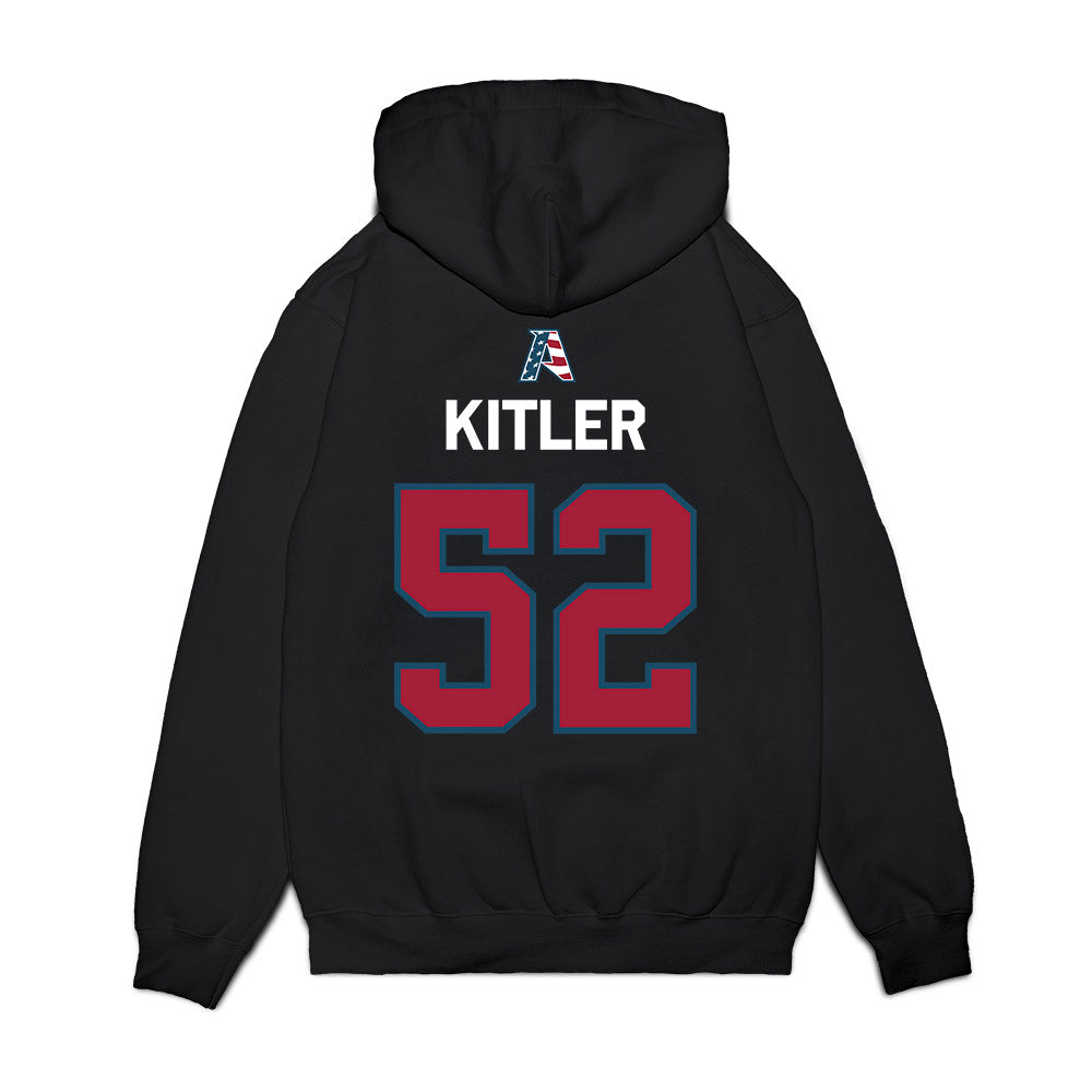 Arkansas - NCAA Football : Caden Kitler - Patriotic Collection Premium Hooded Sweatshirt-1