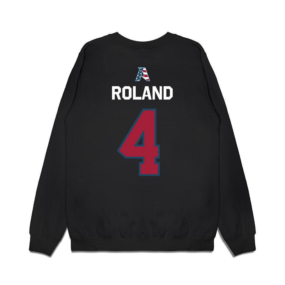 Arkansas - NCAA Football : Lakhi Roland - Patriotic Collection Premium Crewneck Sweatshirt-1