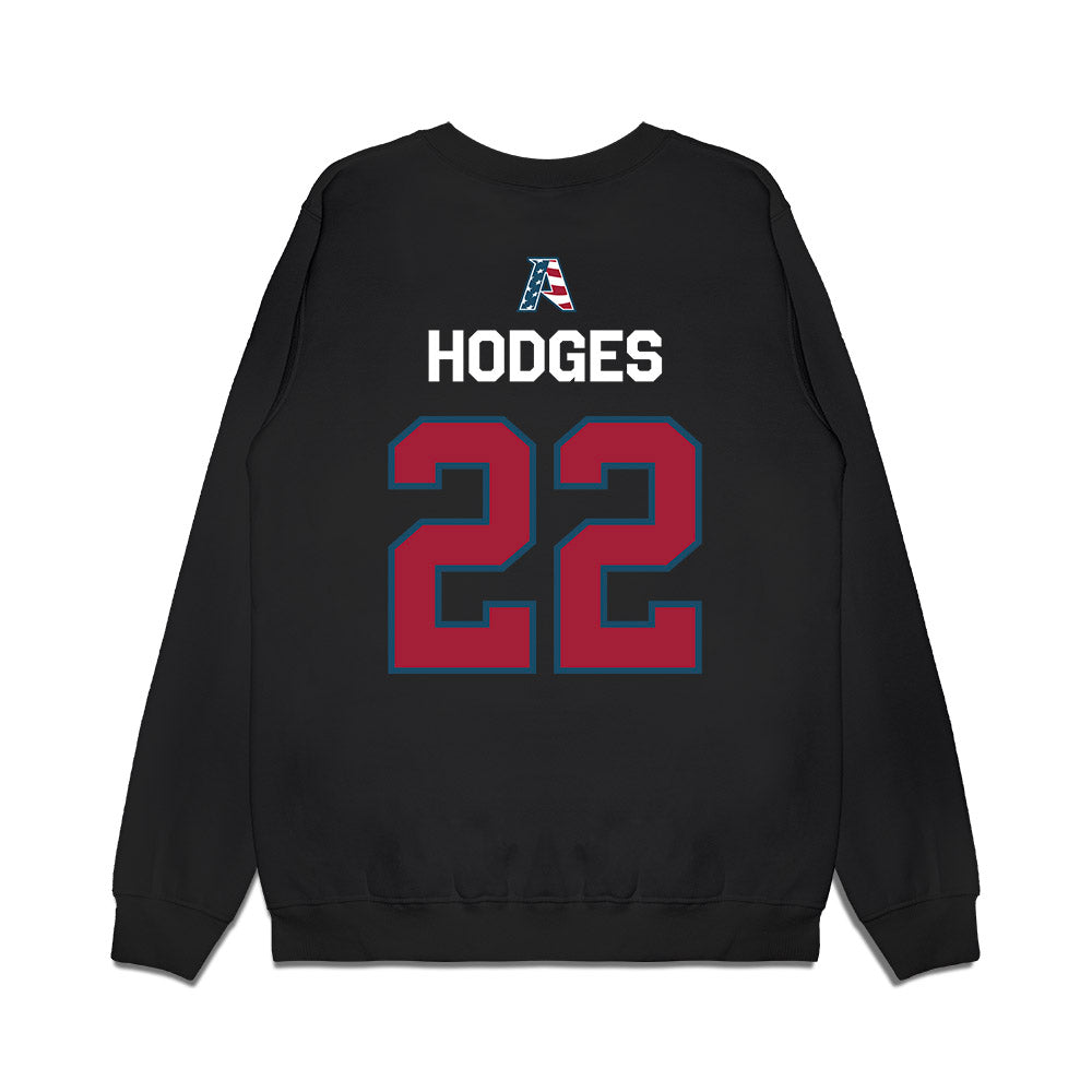 Arkansas - NCAA Football : Tj HODGES - Patriotic Collection Premium Crewneck Sweatshirt-1