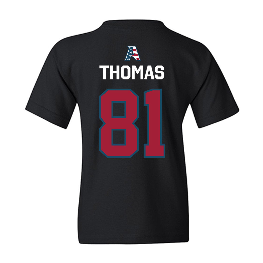 Arkansas - NCAA Football : Dai'Shaun Thomas - Patriotic Collection Youth T-Shirt-1