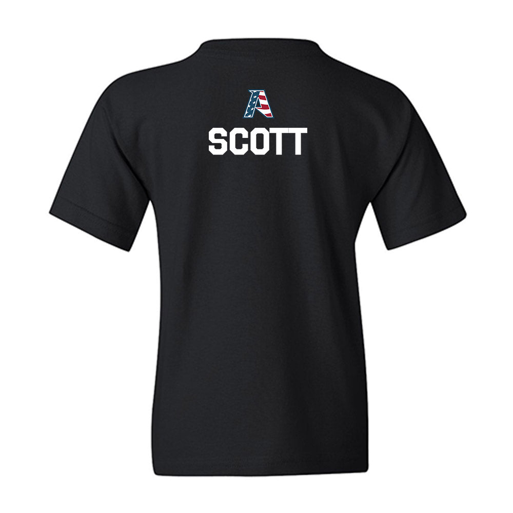 Arkansas - NCAA Women's Gymnastics : Finley Scott - Patriotic Collection Youth T-Shirt-1