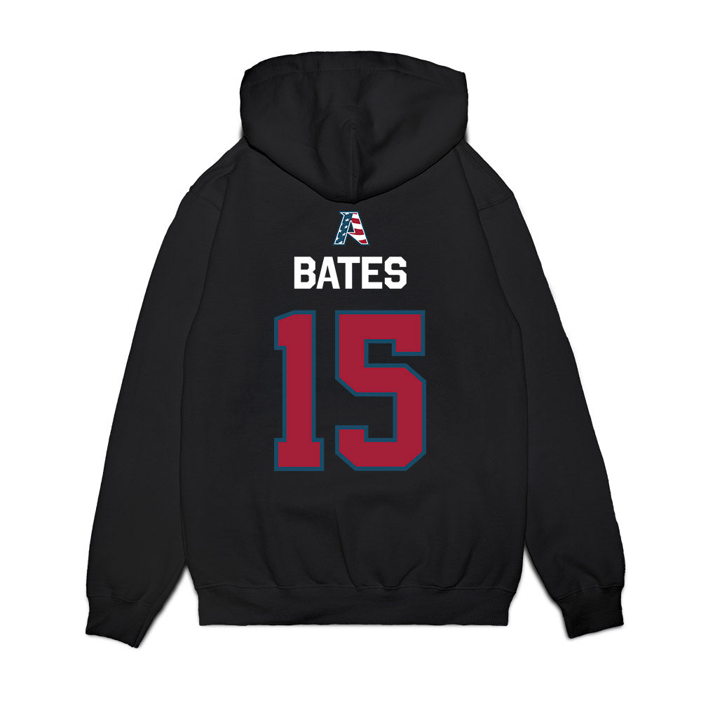 Arkansas - NCAA Women's Basketball : Jada Bates - Patriotic Collection Premium Hooded Sweatshirt-1