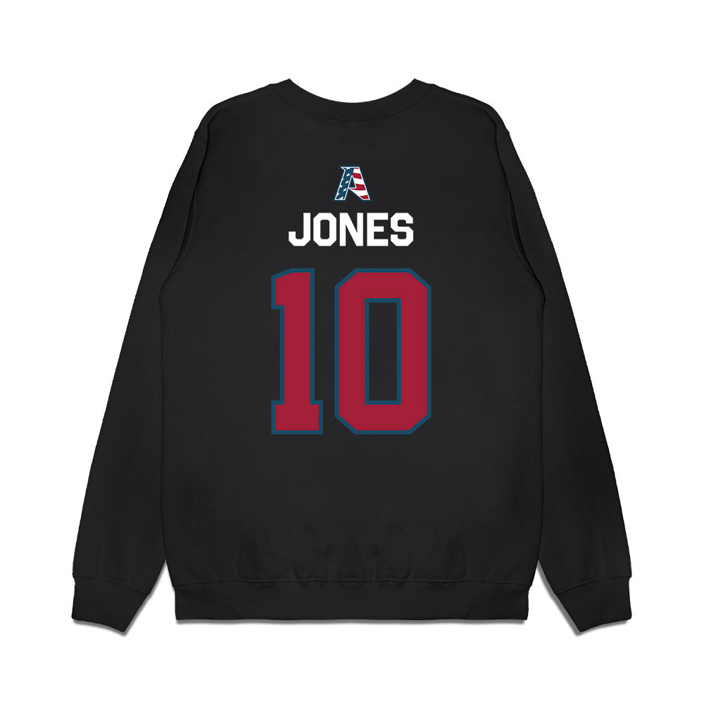 Arkansas - NCAA Women's Basketball : Taleyah Jones - Patriotic Collection Premium Crewneck Sweatshirt-1