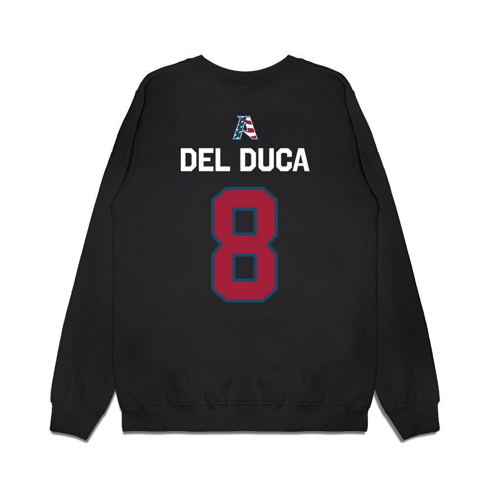 Arkansas - NCAA Softball : Kyler Del Duca - Patriotic Collection Premium Crewneck Sweatshirt-1