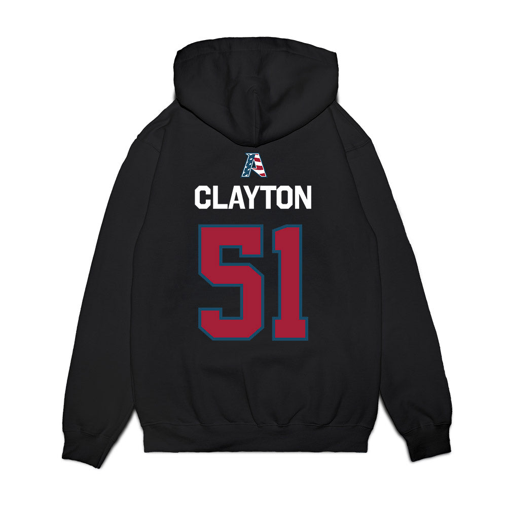 Arkansas - NCAA Football : Carey Clayton - Patriotic Collection Premium Hooded Sweatshirt-1