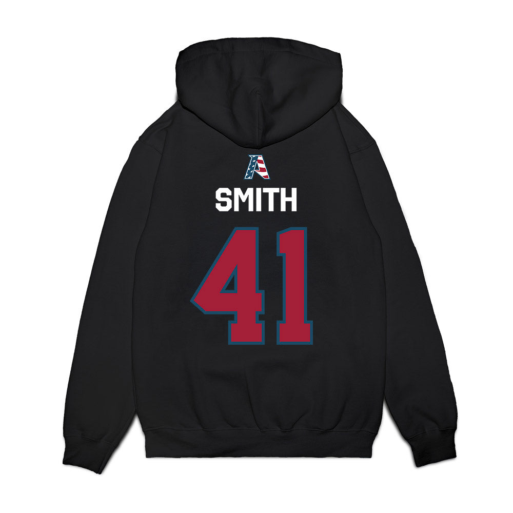 Arkansas - NCAA Football : Connor Smith - Patriotic Collection Premium Hooded Sweatshirt-1