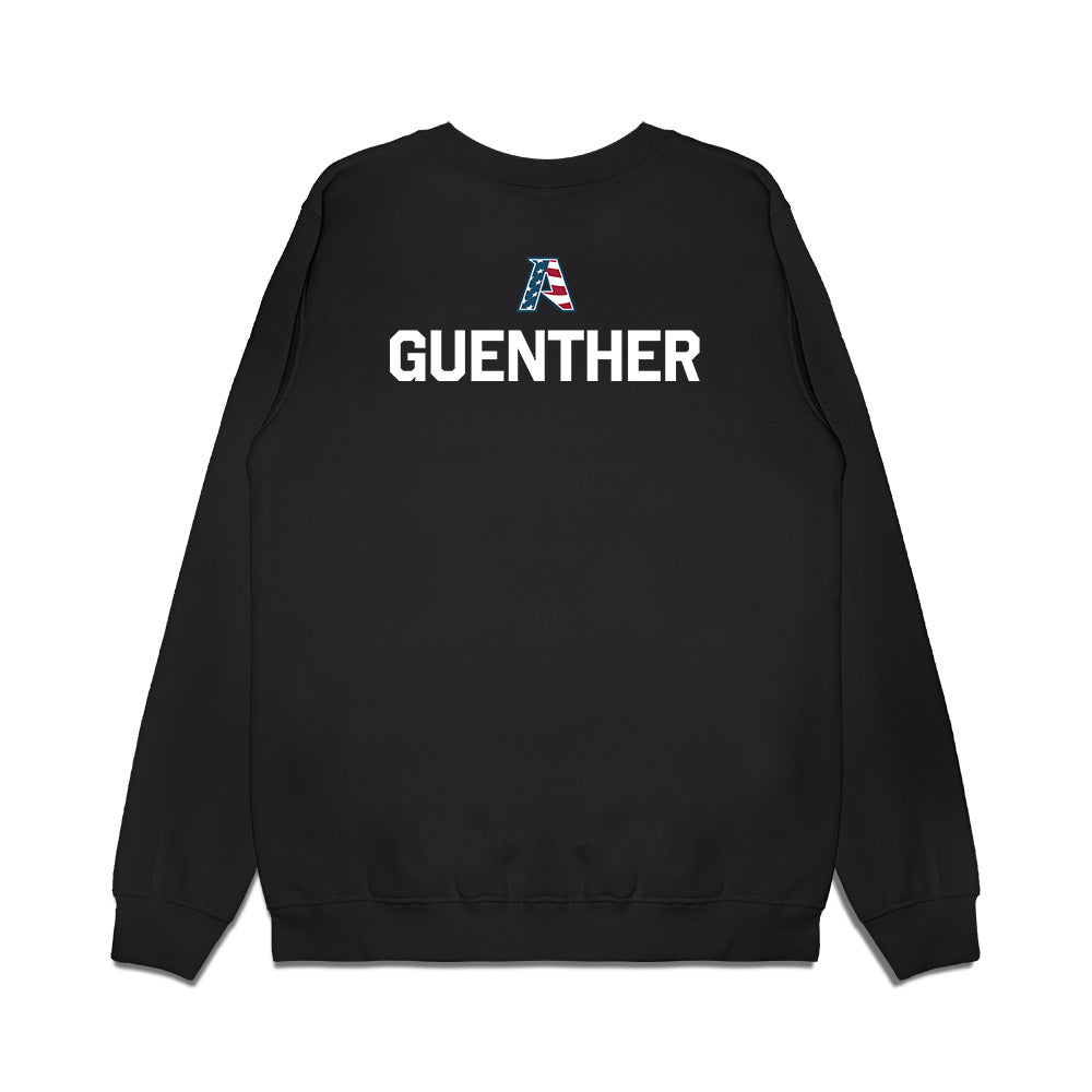 Arkansas - NCAA Women's Gymnastics : Giselle Guenther - Patriotic Collection Premium Crewneck Sweatshirt-1