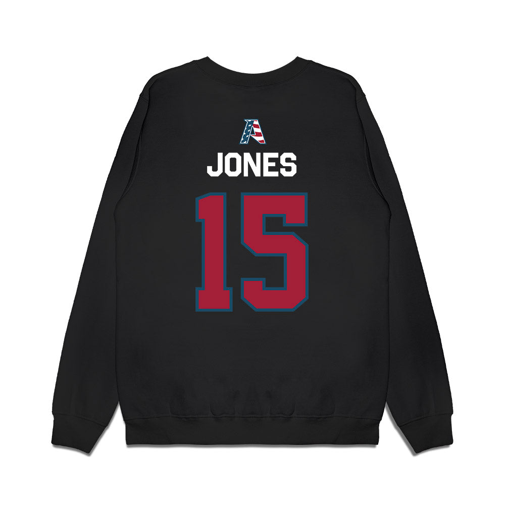 Arkansas - NCAA Women's Soccer : Sabrina Jones - Patriotic Collection Premium Crewneck Sweatshirt-1
