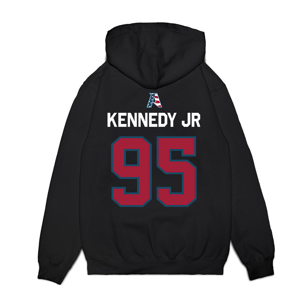 Arkansas - NCAA Football : Anthony Kennedy jr - Patriotic Collection Premium Hooded Sweatshirt-1