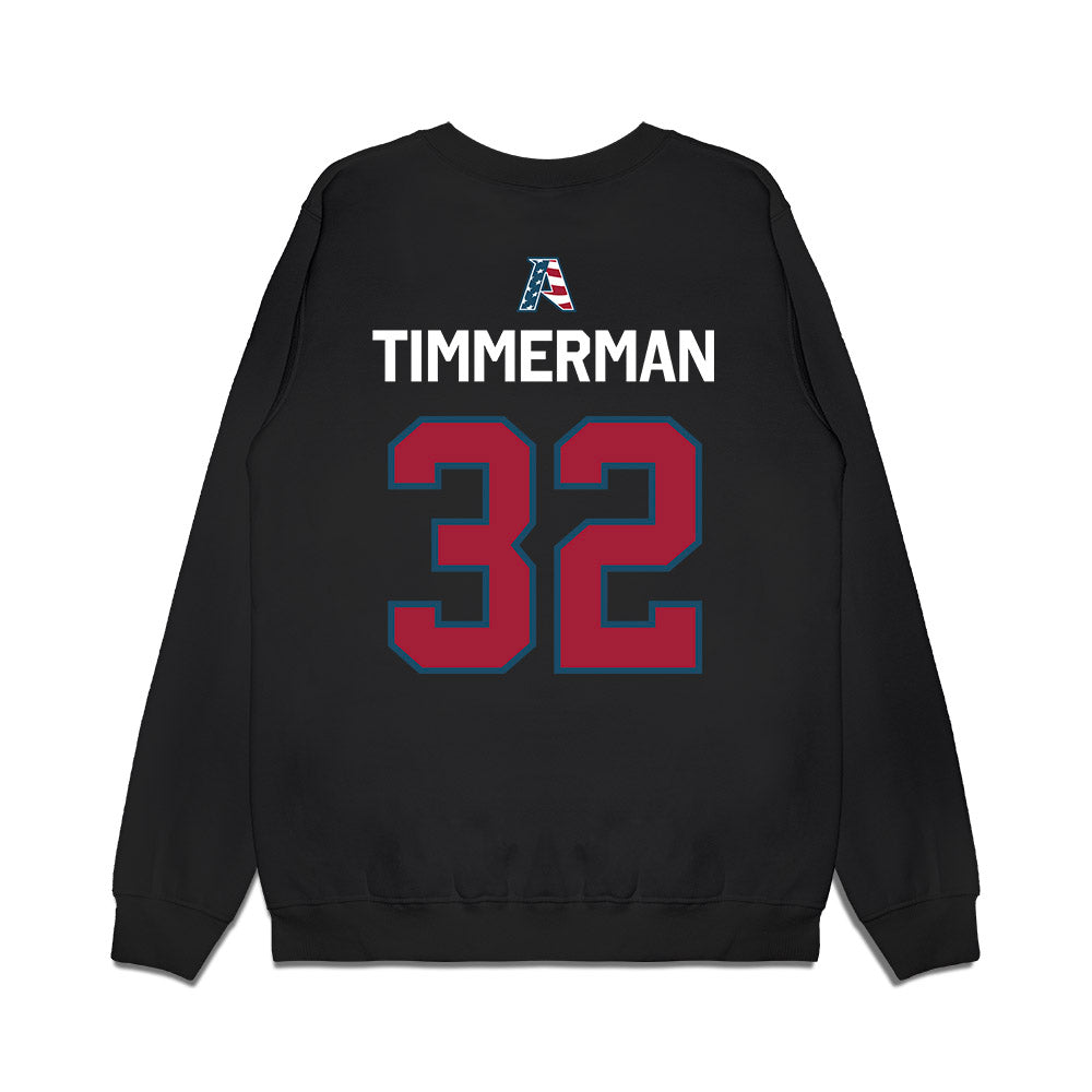 Arkansas - NCAA Softball : Saylor Timmerman - Patriotic Collection Premium Crewneck Sweatshirt-1