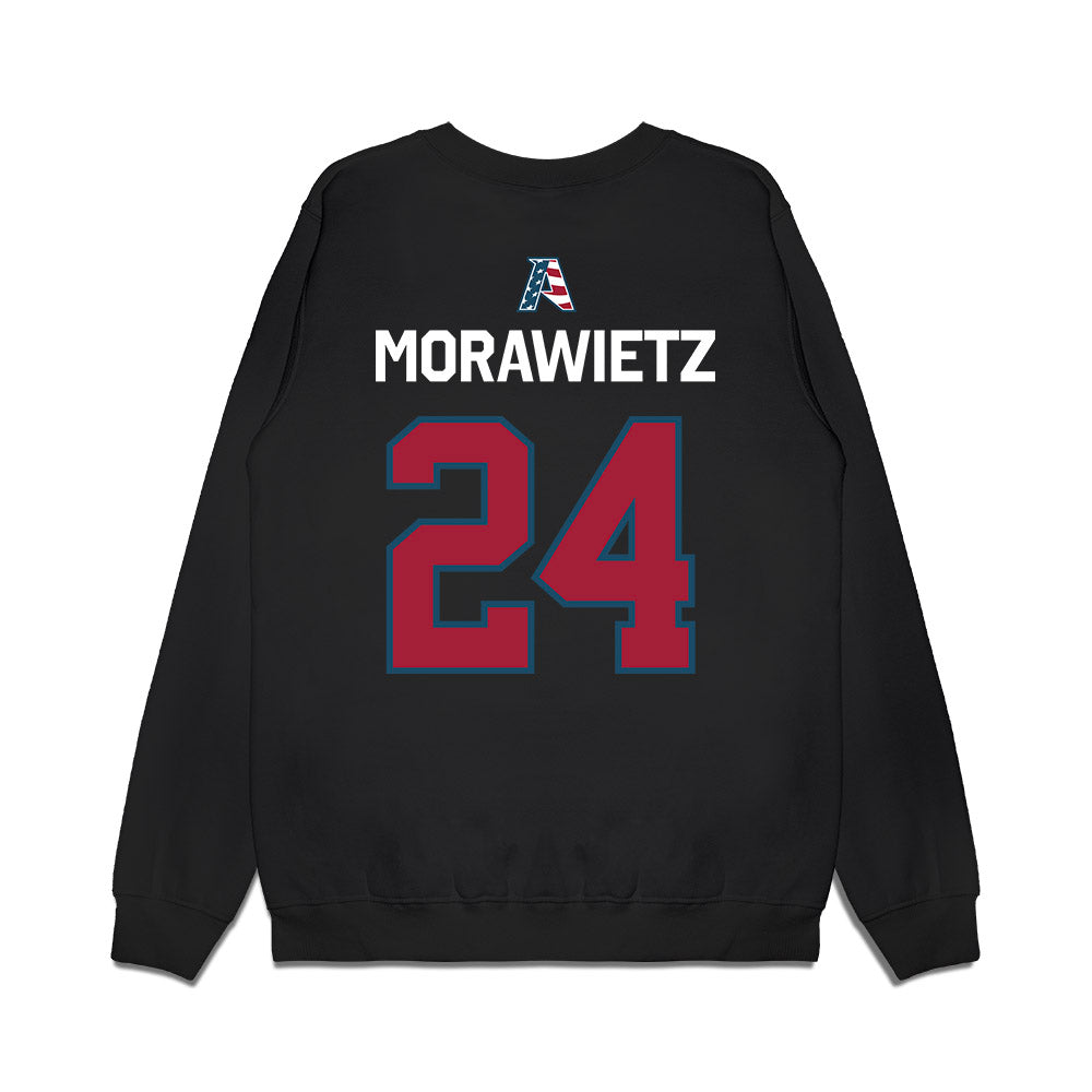 Arkansas - NCAA Women's Soccer : Kayla Morawietz - Patriotic Collection Premium Crewneck Sweatshirt-1
