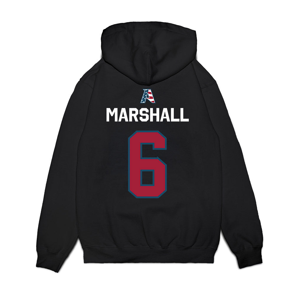 Arkansas - NCAA Football : Chris Marshall - Patriotic Collection Premium Hooded Sweatshirt-1