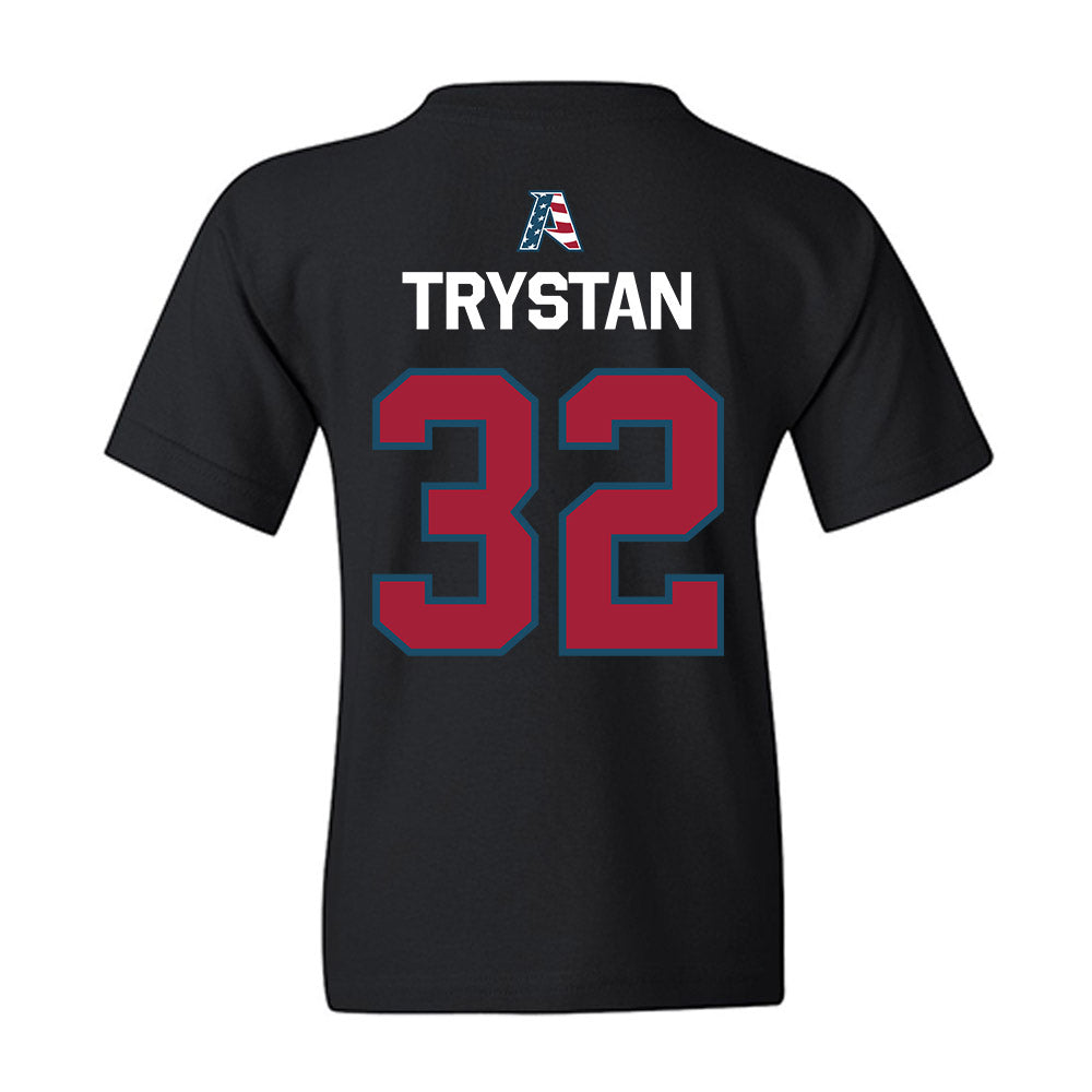Arkansas - NCAA Baseball : Trystan Trystan - Patriotic Collection Youth T-Shirt-1