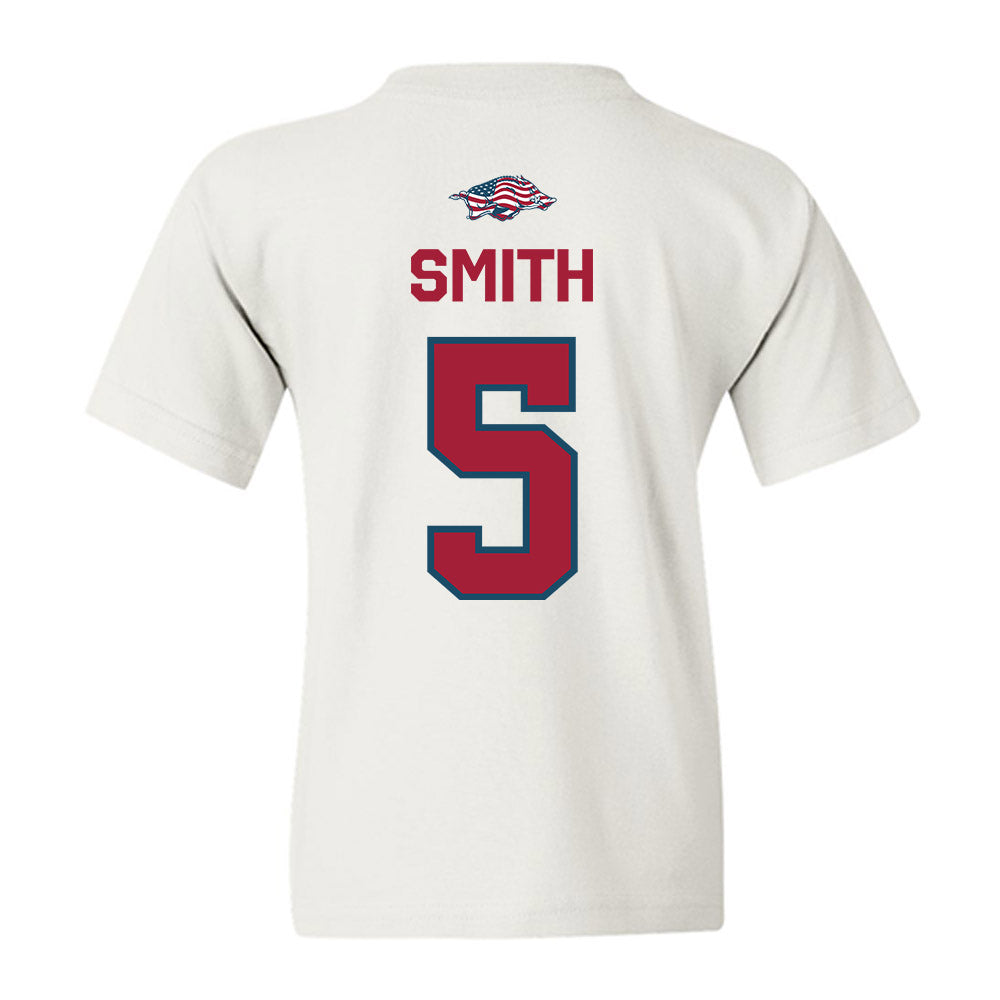 Arkansas - NCAA Football : Sutton Smith - Patriotic Collection Youth T-Shirt-1