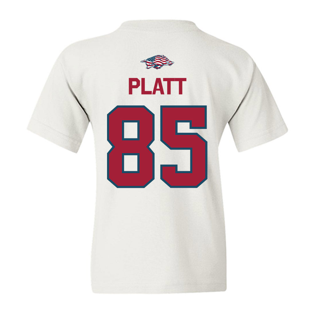 Arkansas - NCAA Football : Jaden Platt - Patriotic Collection Youth T-Shirt-1