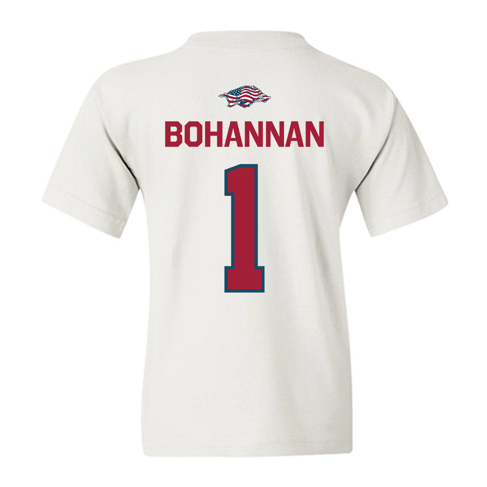 Arkansas - NCAA Women's Volleyball : Laci Bohannan - Patriotic Collection Youth T-Shirt-1