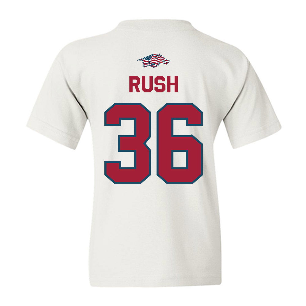 Arkansas - NCAA Football : Gavin Rush - Patriotic Collection Youth T-Shirt-1