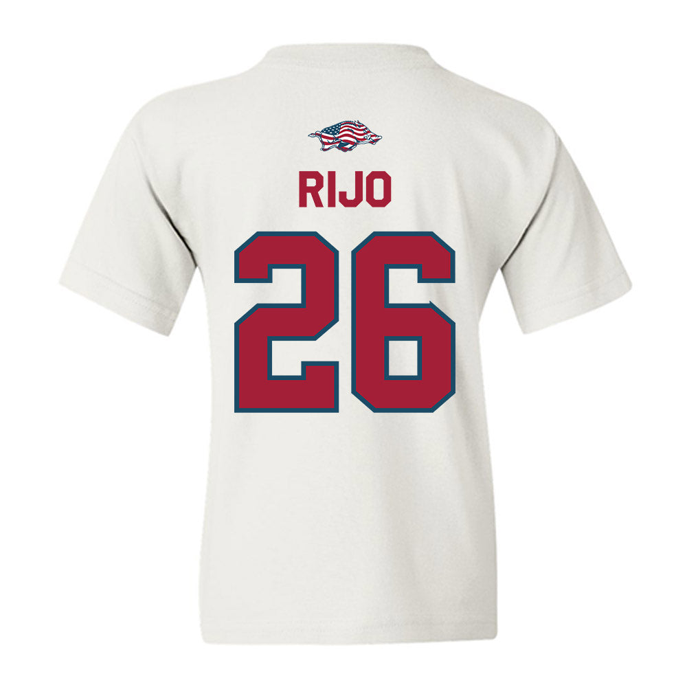 Arkansas - NCAA Softball : Atalyia Rijo - Patriotic Collection Youth T-Shirt-1