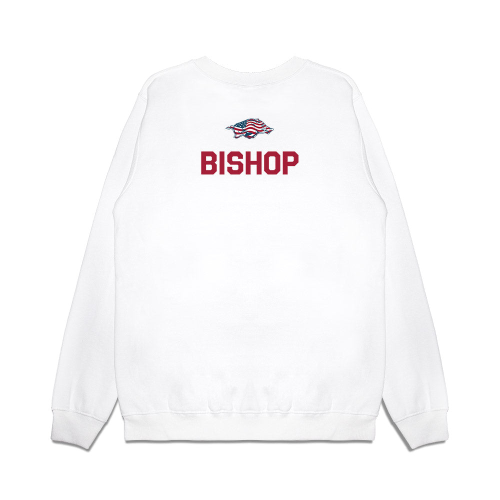 Arkansas - NCAA Women's Cross Country : Gabrielle Bishop - Patriotic Collection Premium Crewneck Sweatshirt-1
