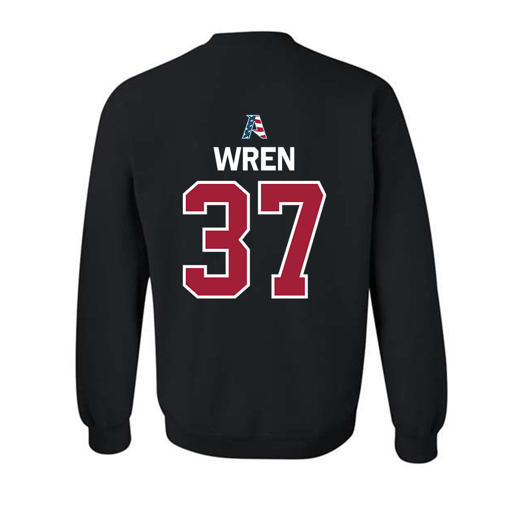 Arkansas - NCAA Baseball : Grant Wren - Patriotic Collectction Crewneck Sweatshirt-1