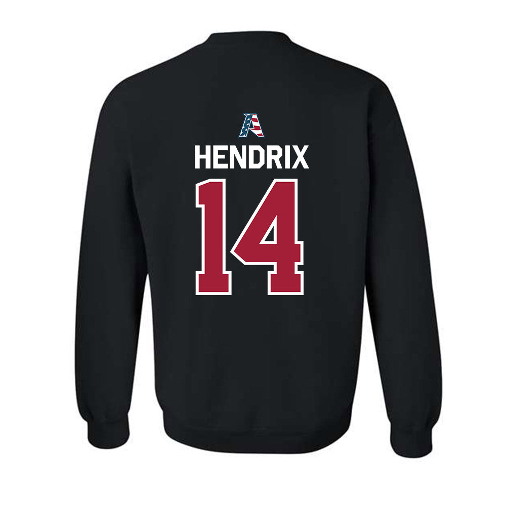 Arkansas - NCAA Football : Hank Hendrix - Patriotic Collectction Crewneck Sweatshirt-1