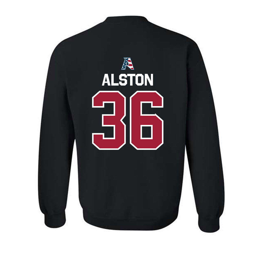 Arkansas - NCAA Football : Brian Alston - Patriotic Collectction Crewneck Sweatshirt-1