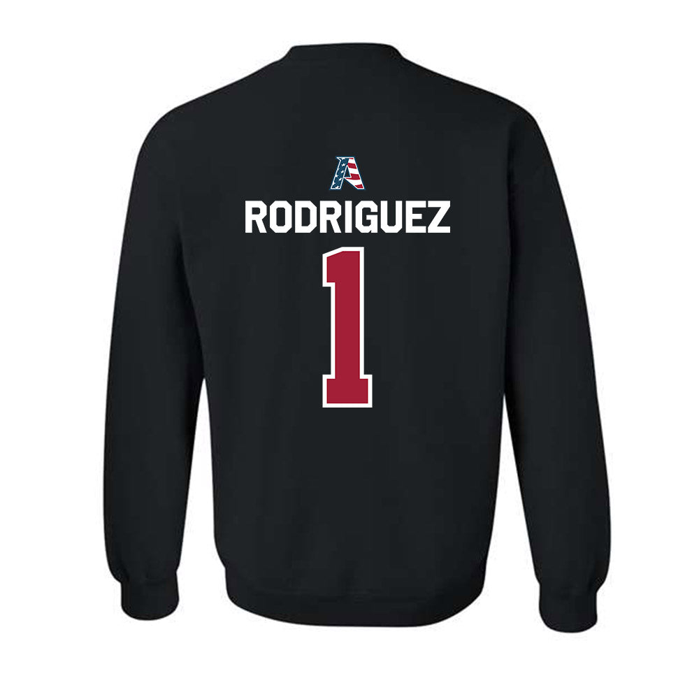 Arkansas - NCAA Women's Basketball : Maria Rodriguez - Patriotic Collectction Crewneck Sweatshirt-1