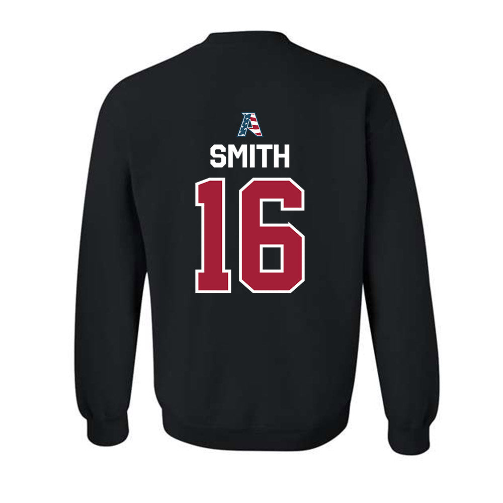Arkansas - NCAA Women's Volleyball : Layla Smith - Patriotic Collectction Crewneck Sweatshirt-1