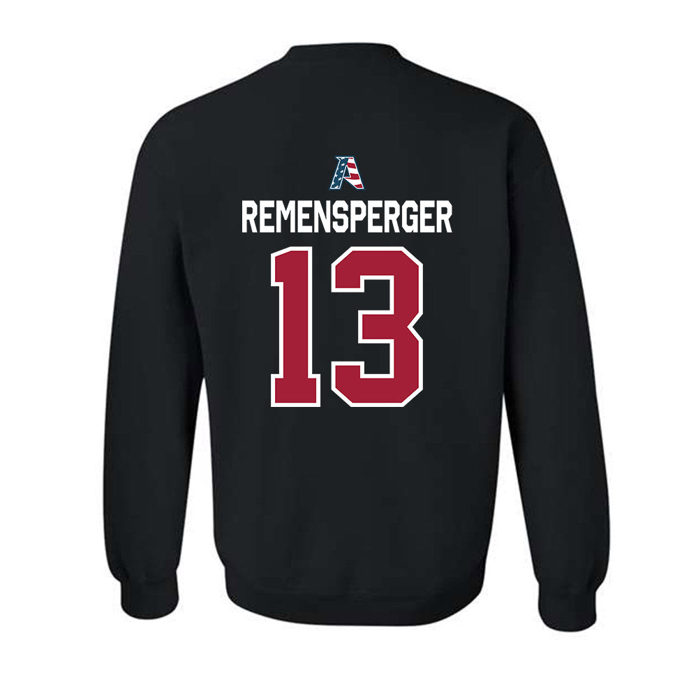 Arkansas - NCAA Women's Volleyball : Kiki Remensperger - Patriotic Collectction Crewneck Sweatshirt-1
