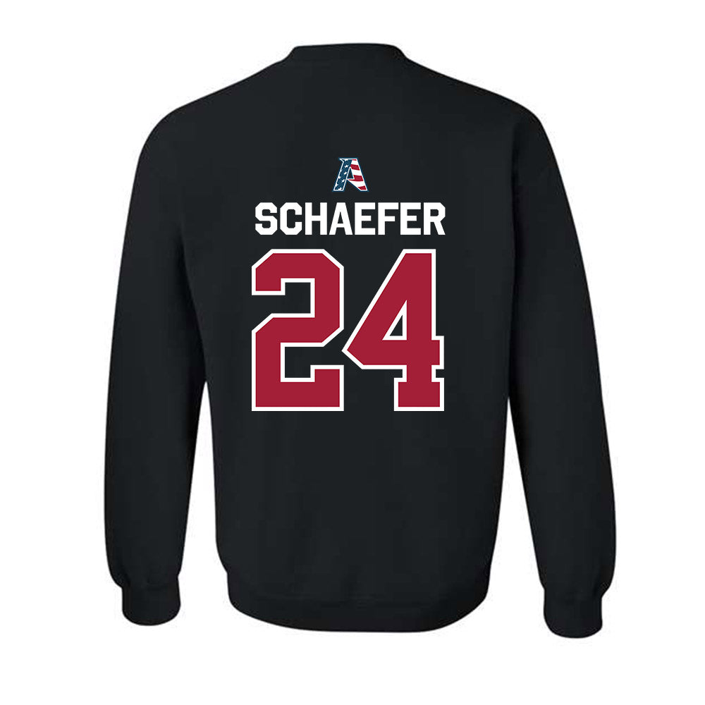 Arkansas - NCAA Baseball : Landon Schaefer - Patriotic Collectction Crewneck Sweatshirt-1