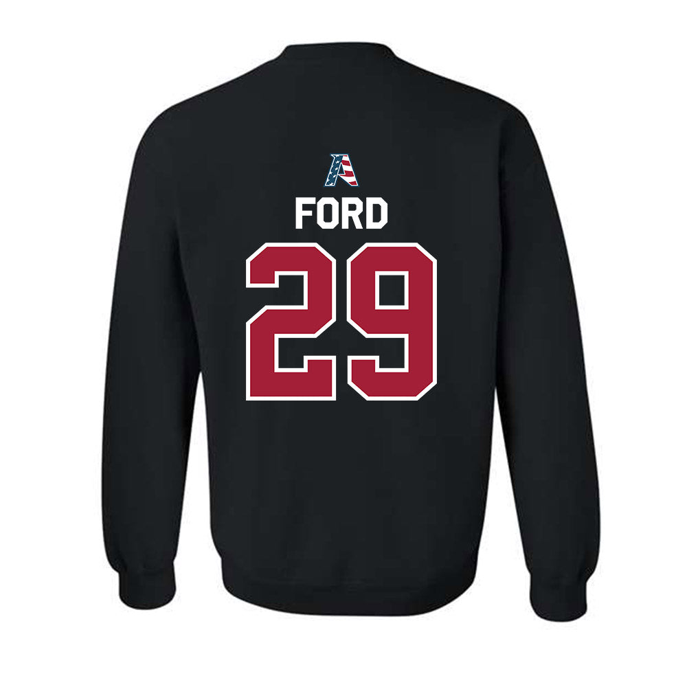 Arkansas - NCAA Football : Brandon Ford - Patriotic Collectction Crewneck Sweatshirt-1