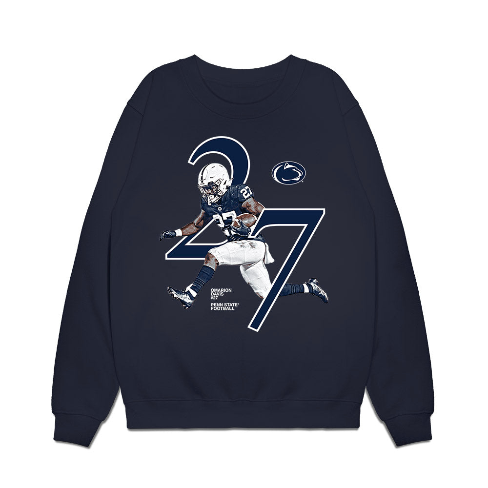 Penn State - NCAA Football : Graphic Premium Crewneck Sweatshirt-0