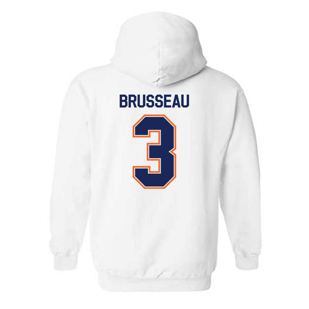 FPU - NCAA Men's Soccer : Beau Brusseau - Classic Shersey Hooded Sweatshirt-1