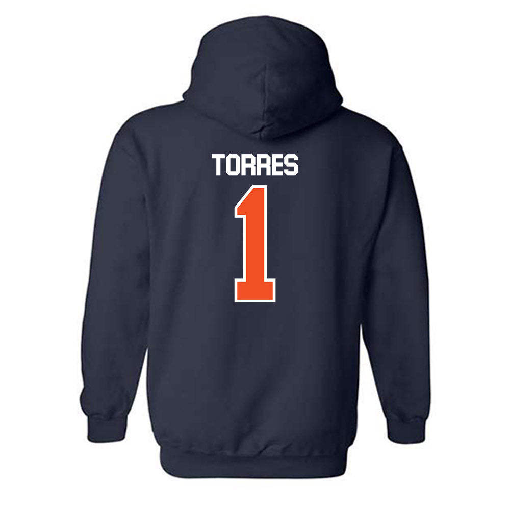 FPU - NCAA Men's Water Polo : Debbie Torres - Classic Shersey Hooded Sweatshirt-1