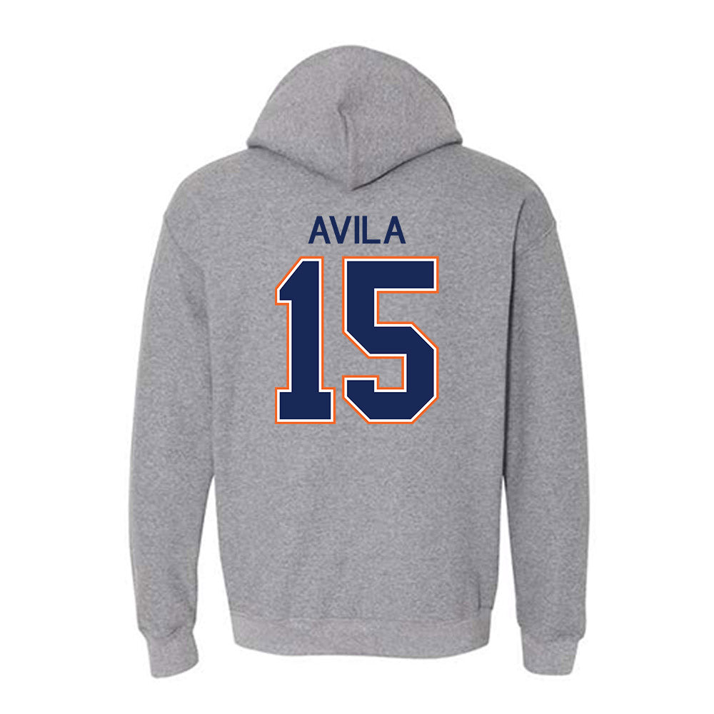 FPU - NCAA Men's Soccer : Alejandro Avila - Classic Shersey Hooded Sweatshirt-1