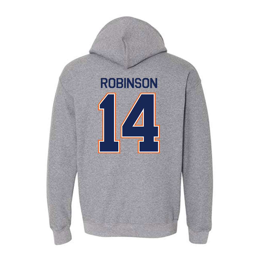 FPU - NCAA Baseball : Vincent Robinson - Classic Shersey Hooded Sweatshirt-1