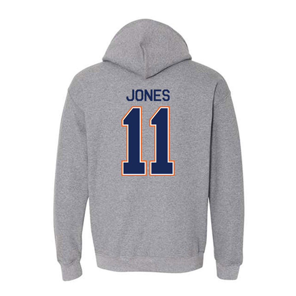 FPU - NCAA Men's Basketball : Loukas Jones - Classic Shersey Hooded Sweatshirt-1