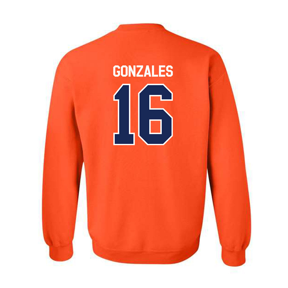 FPU - NCAA Men's Water Polo : Jordan Gonzales - Classic Shersey Crewneck Sweatshirt-1