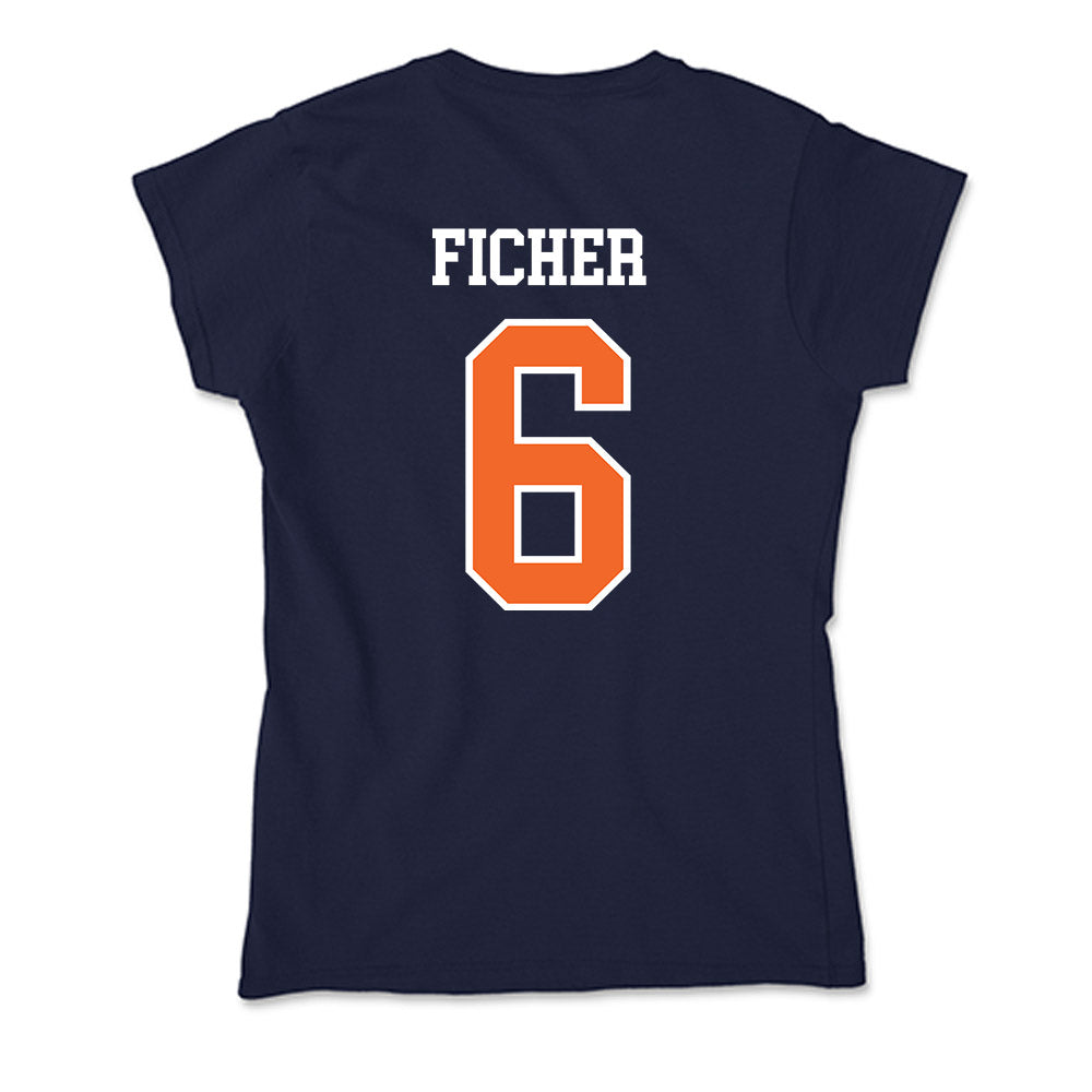 FPU - NCAA Men's Basketball : Malachi Ficher - Classic Shersey Soft Style Women’s T-Shirt-1