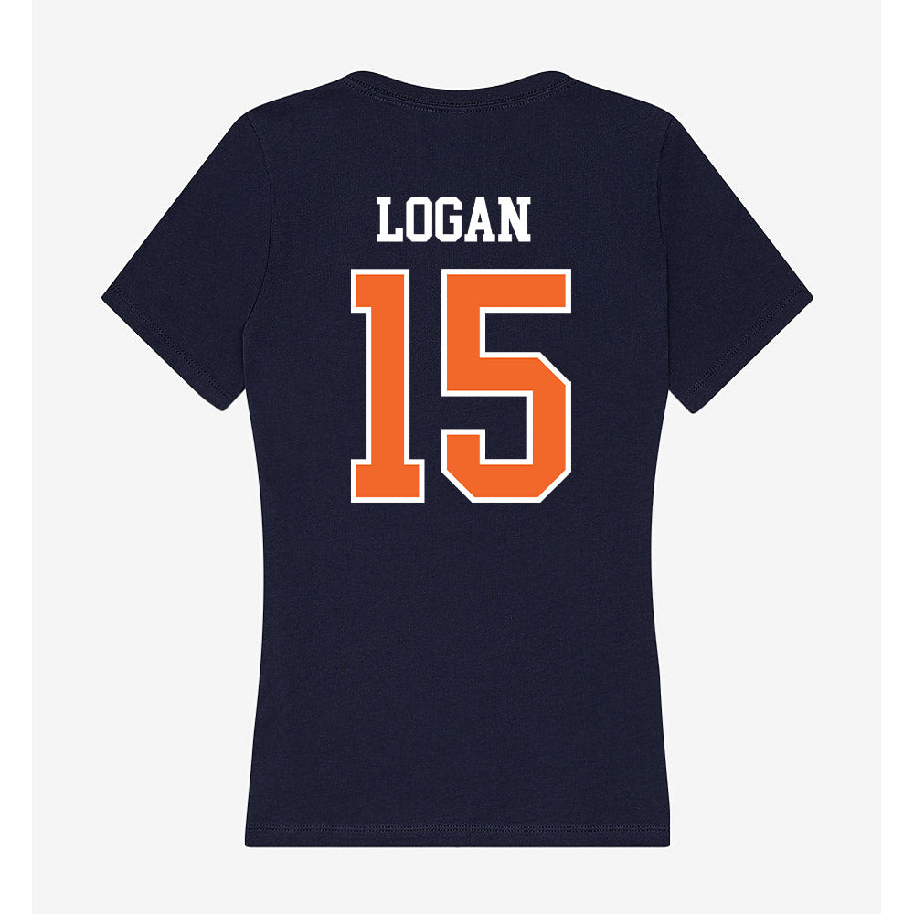 FPU - NCAA Women's Volleyball : Ashley Logan - Classic Shersey Women's V-Neck T-Shirt-1