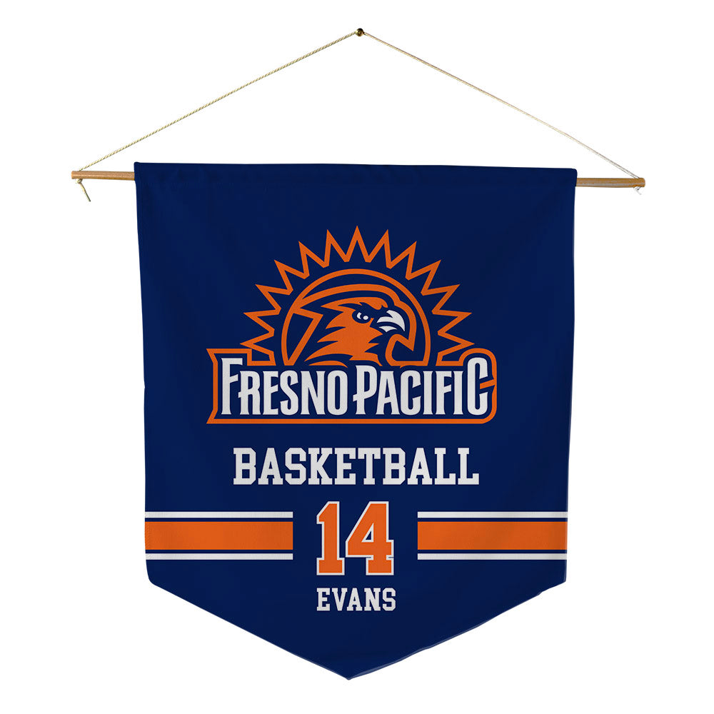 FPU - NCAA Women's Basketball : Sienna Evans - Pennant - 18" x 21"-0