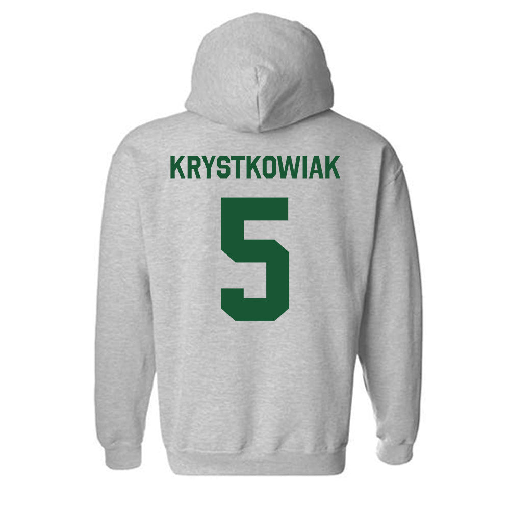 CUI - NCAA Men's Basketball : Ben Krystkowiak - Classic Shersey Hooded Sweatshirt-1
