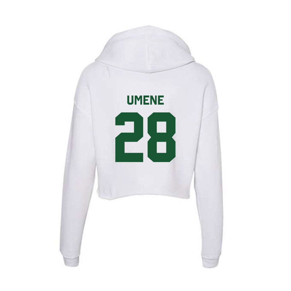 CUI - NCAA Women's Lacrosse : Jolie Umene - Classic Shersey Women's Crop Fleece Hooded Sweatshirt-1