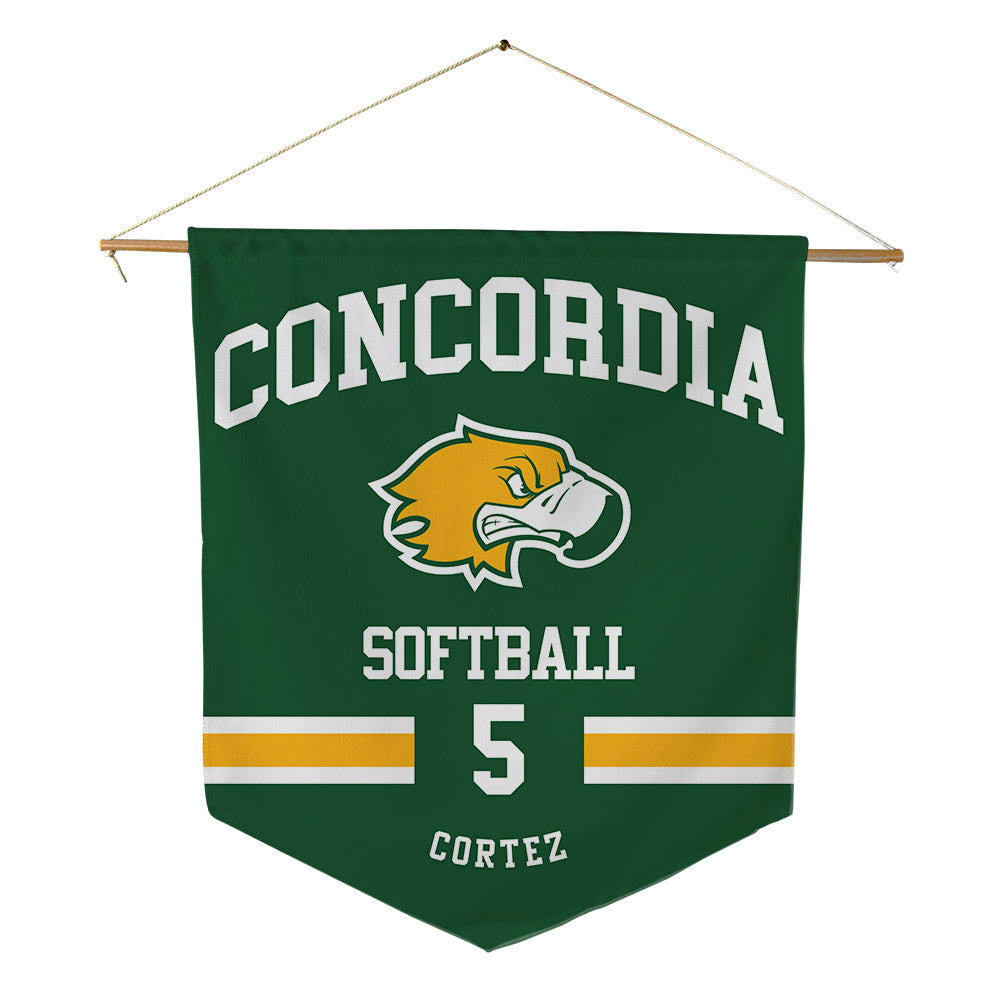 CUI - NCAA Softball : Madeline Cortez - Pennant - 18" x 21"-0