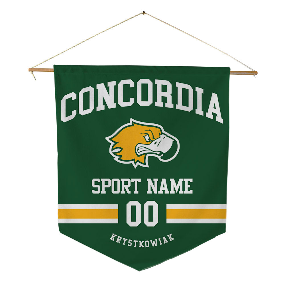 CUI - NCAA Men's Basketball : Ben Krystkowiak - Pennant - 18" x 21"-0