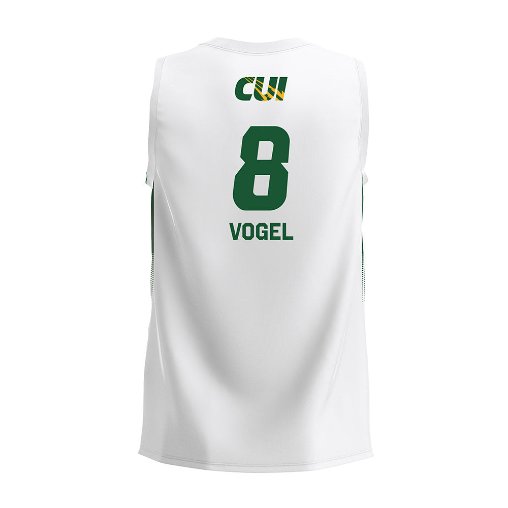 CUI - NCAA Men's Volleyball : Isaiah Vogel - White Volleyball Jersey-1